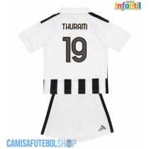 Camisa de time de futebol Juventus Khephren Thuram #19 Replicas 1º Equipamento Infantil 2026-27 Manga Curta (+ Calças curtas)